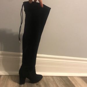 Thigh High Black Boots
